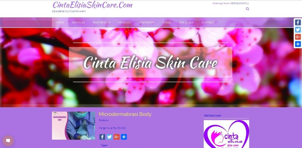 Cinta Elisia Skin Care